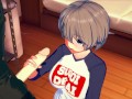Hana Uzaki does 69 and swallows cum - Uzaki-chan Hentai