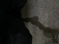 隠れておしっこ