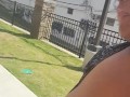 JusAgirl - EXHIBITIONIST RIDING Hoverboard through Atlanta nude 