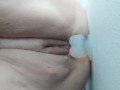 wall fucking slut goes deep &Hard