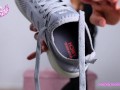 Shoes, Socks, and Soles Post-Workout - Clip Preview- foot fetish femdom POV findom sneaker