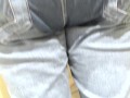 PISSING MY NEW JEANS ON TOILET