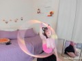 Kitty Cam Girl Hula Hoops For You