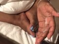 She playing with my nut 