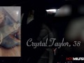 MILF Casting With New Lady Cystal Taylor Taking Cock Hard And Deep - HOT MILFS FUCK