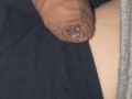 Flaccid micro penis, slow precum oozing and ending with a droplet, no hands grower, wrinkly foreskin