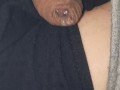 Flaccid micro penis, slow precum oozing and ending with a droplet, no hands grower, wrinkly foreskin