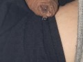 Flaccid micro penis, slow precum oozing and ending with a droplet, no hands grower, wrinkly foreskin