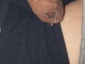 Flaccid micro penis, slow precum oozing and ending with a droplet, no hands grower, wrinkly foreskin