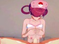 Nurse Joy titty fucks a guy until he cums on her tits - Pokemon Hentai