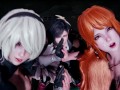 Tifa ~ Nami ~ 2B ~ Multiplayer Sex ~ Exclusive production