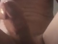 Huge cumshot from pocket pussy