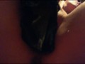 Sensational hardcore fisting latex gloves filled with hot squirting