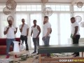 BBC Slut Carmen Valentina Pays With Gangbang Coin