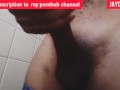 Edging Orgasm in Public Toilet, BBC Cum Compilation