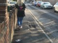 ⭐ Girl Casually Pissing Herself While Tying Her Shoelace!