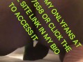 Fucking a cucumber that’s bigger than dick