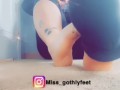 Sniff my feet bitch!