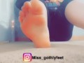 Sniff my feet bitch!