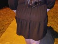 Bbw stroll in park