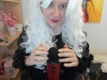 Adorable burps with professional yeti blue microphone - Burping fetish