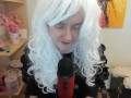 Adorable burps with professional yeti blue microphone - Burping fetish