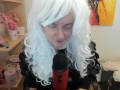 Adorable burps with professional yeti blue microphone - Burping fetish