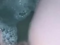 Bathtub orgasm