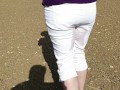 ⭐ Mini Jeans Pissing Compilation  - White Jeans Are Made For Wetting! Some of my early clips!
