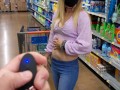 Marie Jah Wanna: Trying New Remote Controlled Vibrator In Public