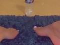 Fresh toenail polish 