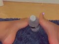 Fresh toenail polish 