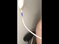 Angela's First Milk Enema