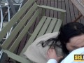 SISPORN Girl with small tits has sex with the stepbrother