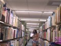This Is Crazy! Two Girls Naked In A College Library!