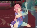 [CM3D2] - The Future Diary hentai, Yuno Gasai doms you on stage