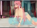 [CM3D2] - The Future Diary hentai, Yuno Gasai doms you on stage