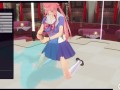 [CM3D2] - The Future Diary hentai, Yuno Gasai doms you on stage