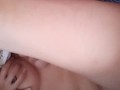 Fucking, rubbing and worshipping my 18 stepsis wet pussy