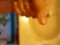Big White Dick in bathroom masturbation