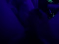 Jerking Off with the black light on 