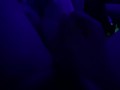 Jerking Off with the black light on 