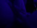 Jerking Off with the black light on 