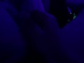 Jerking Off with the black light on 