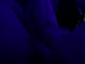 Jerking Off with the black light on 
