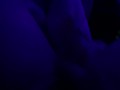 Jerking Off with the black light on 