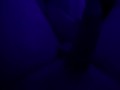Jerking Off with the black light on 