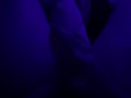 Jerking Off with the black light on 