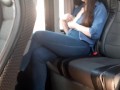 Risky mastrubation in the bus