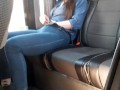 Risky mastrubation in the bus